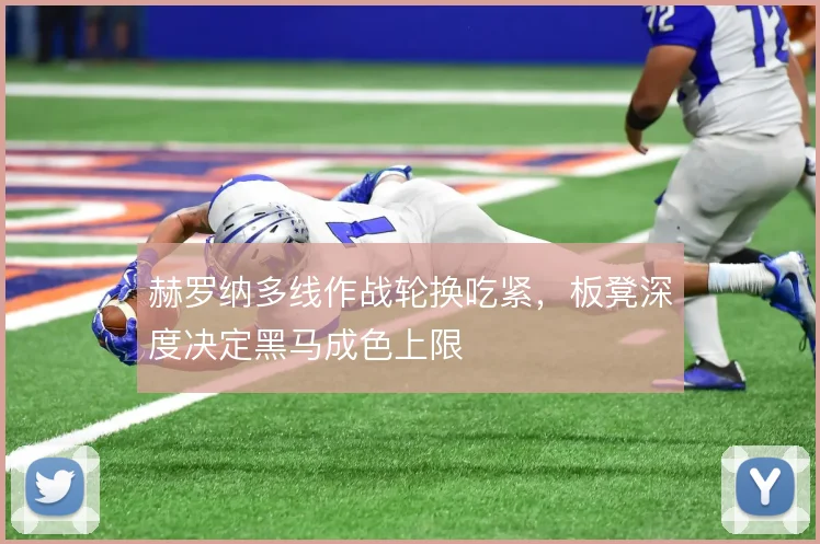 赫罗纳多线作战轮换吃紧,板凳深度决定黑马成色上限
